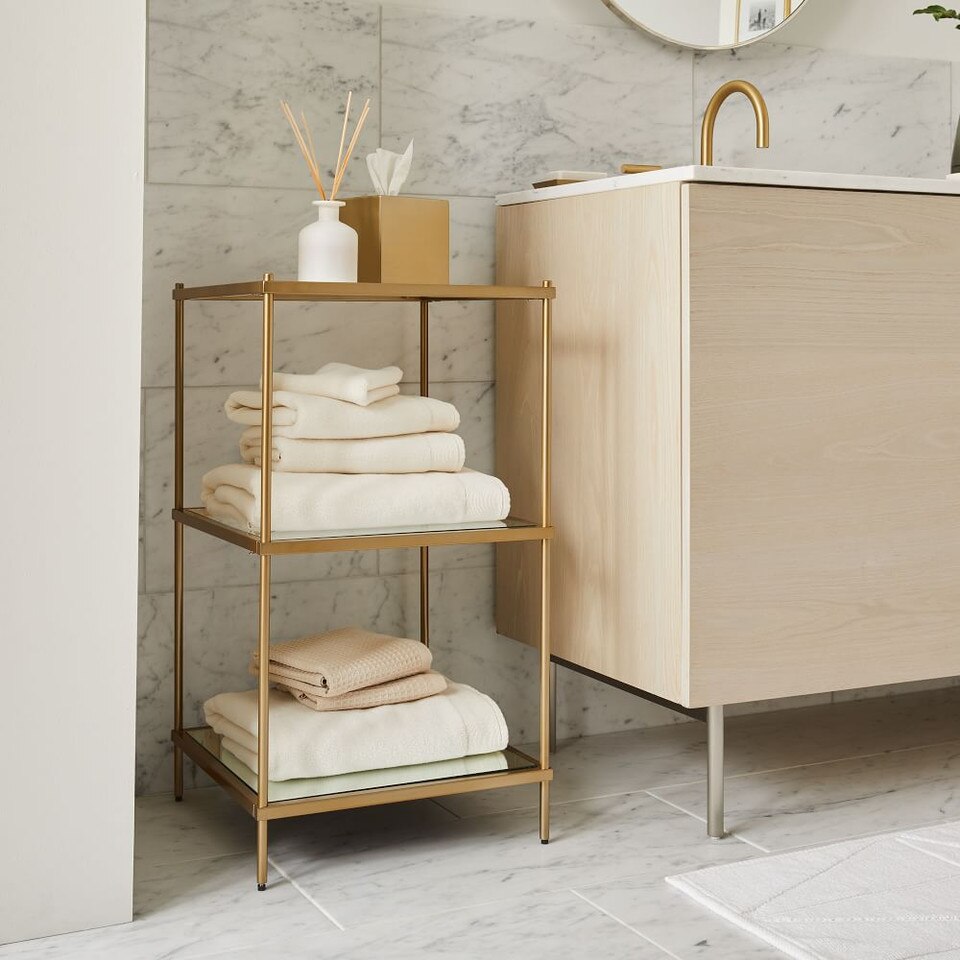Terrace Bath Shelves West Elm UK